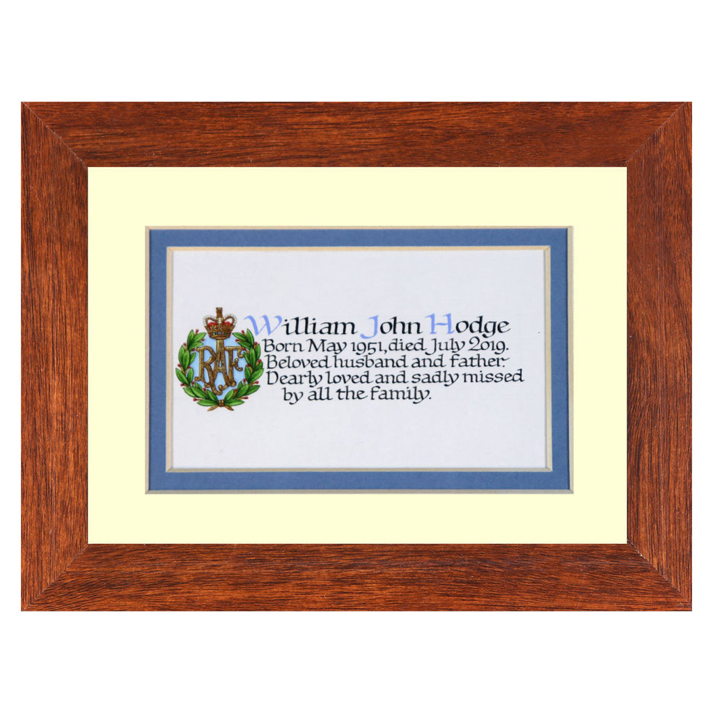 Framed Entries